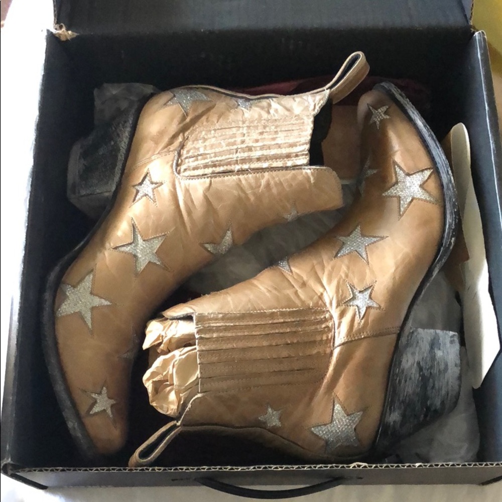 Free People Reach for the stars boots - Mexicana